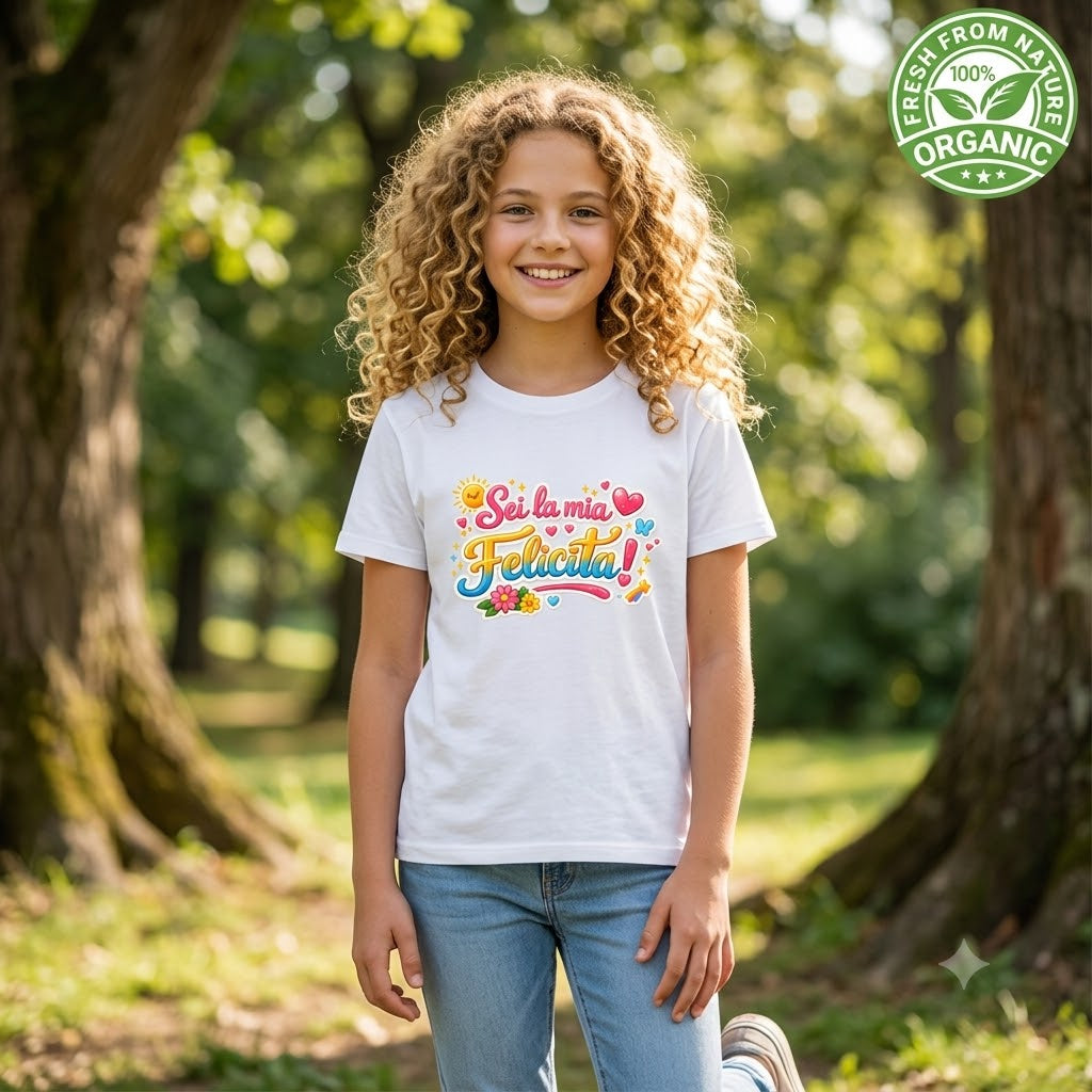 T-Shirt Baby Premium Organic "Felicità"