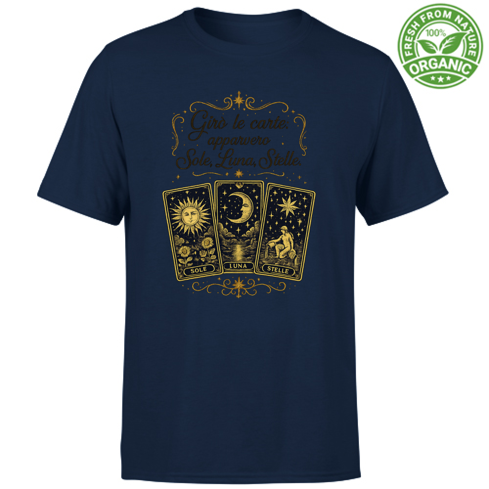 T-Shirt Unisex Organic Girò le carte