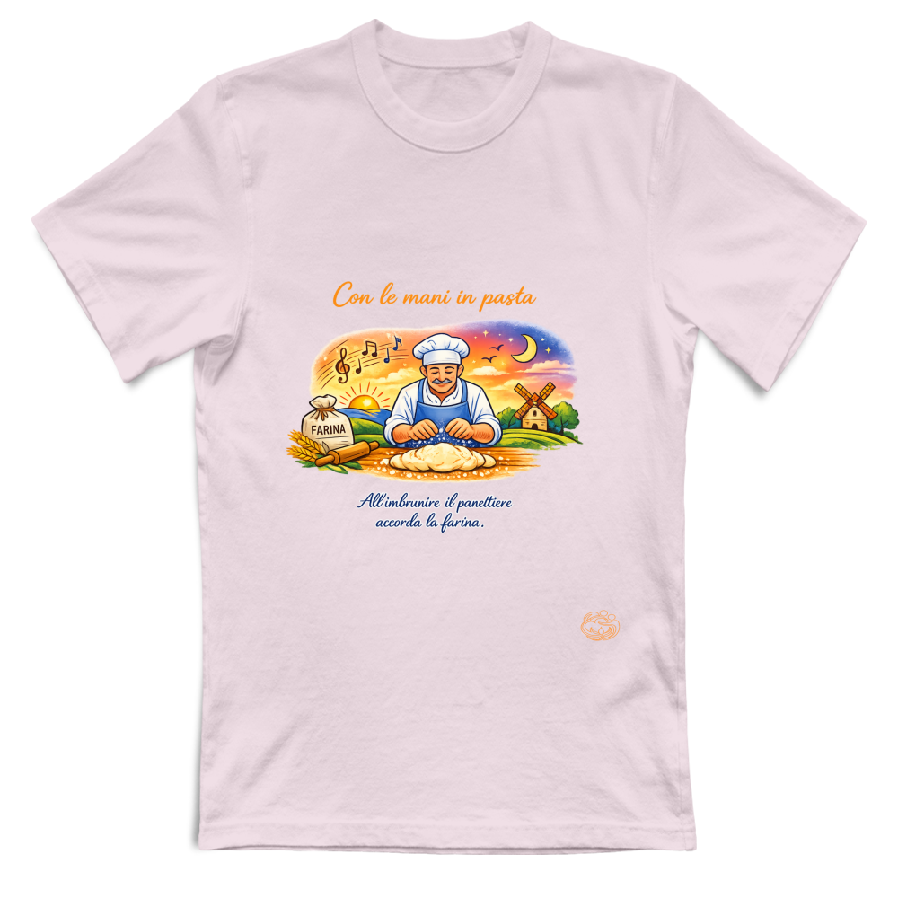 T-Shirt Bambino Con le mani in pasta.