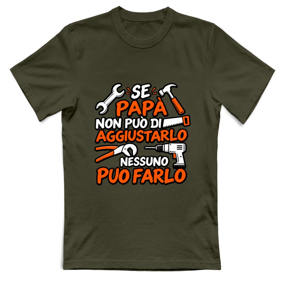 T-Shirt Unisex Se papà...