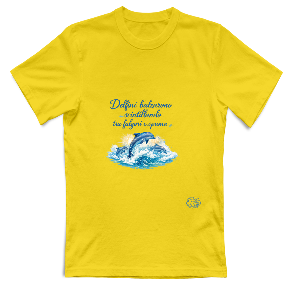 T-Shirt Bambino Delfini