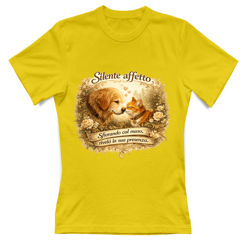 T-Shirt Donna Silente affetto