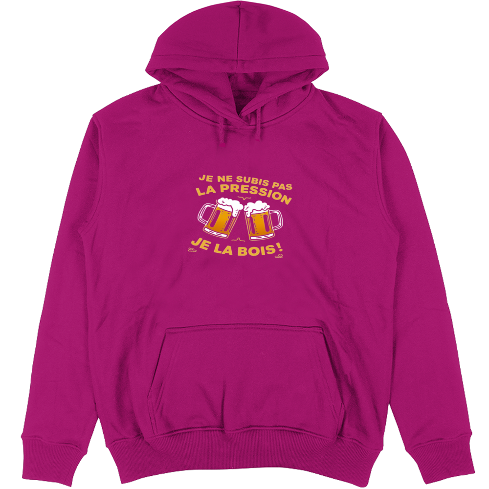 Felpa Unisex con Cappuccio La pression