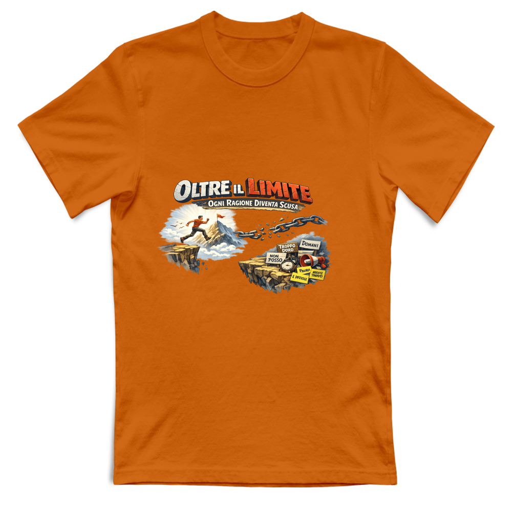 T-Shirt Bambino Oltre il limite