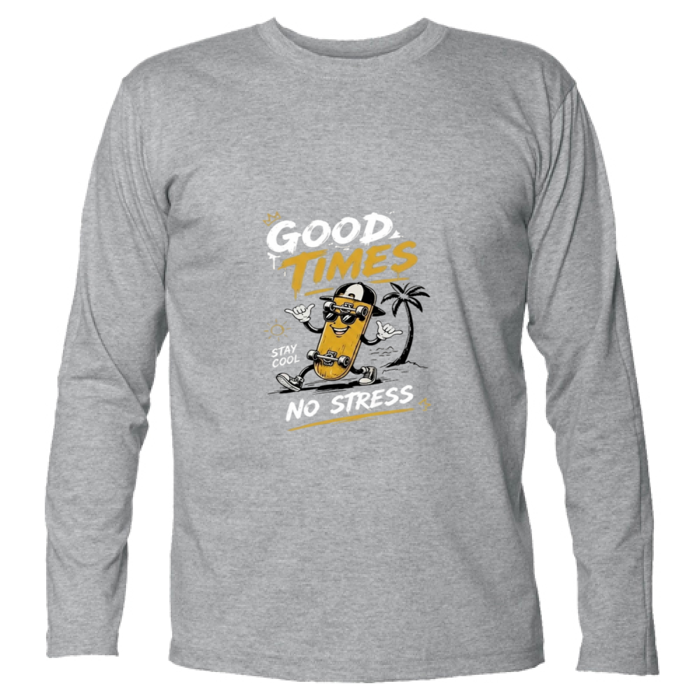 T-Shirt Unisex Manica Lunga Good Times