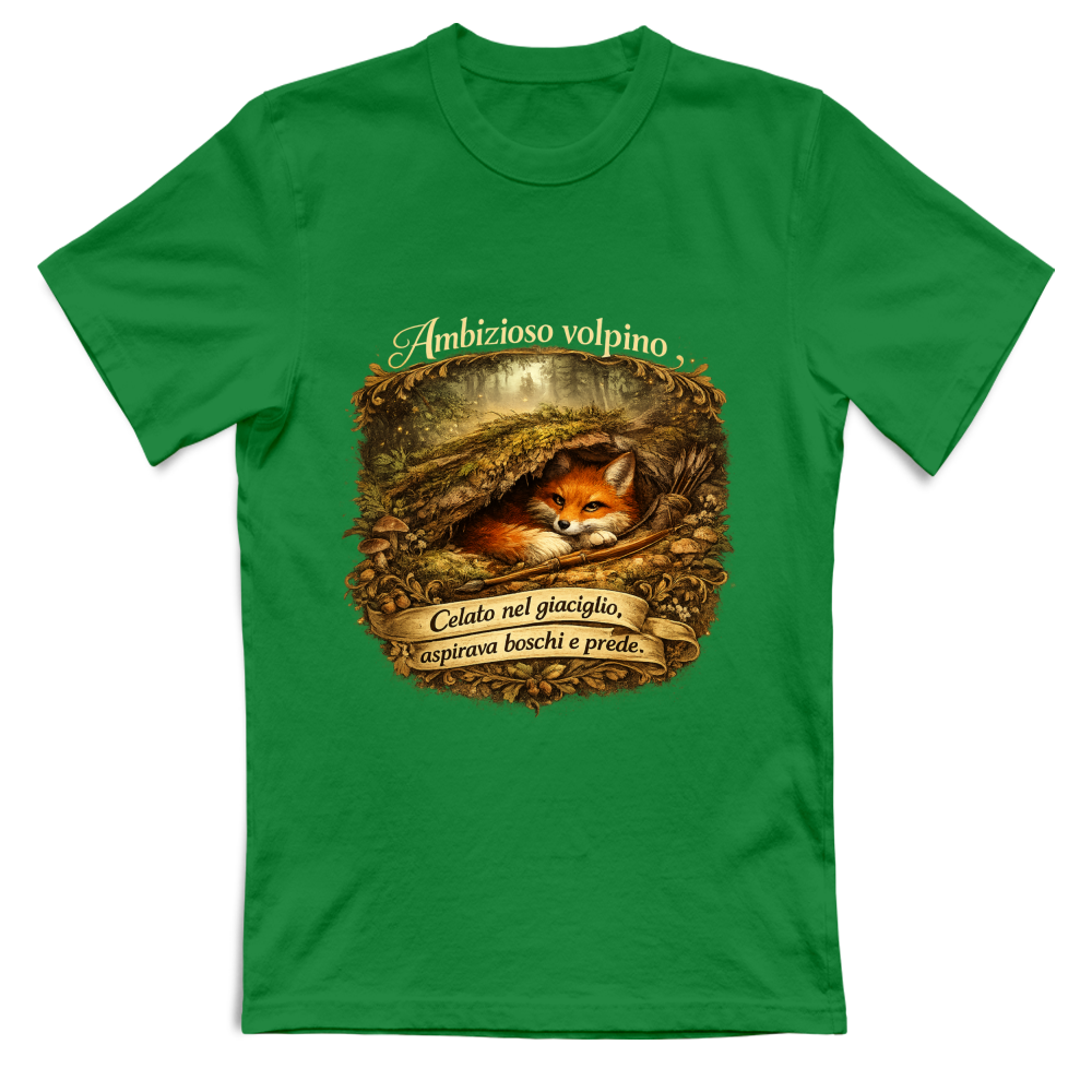 T-Shirt Unisex Ambizioso volpino
