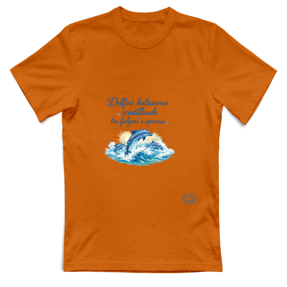 T-Shirt Bambino Delfini