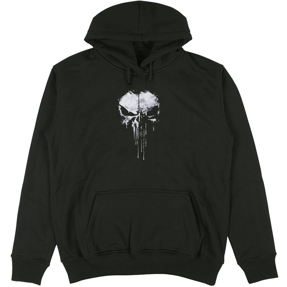 Felpa Unisex con Cappuccio Skull