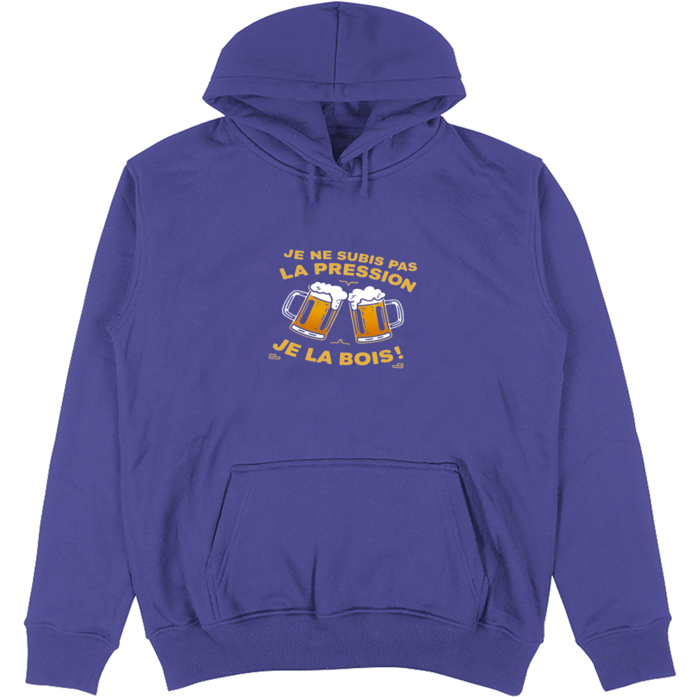 Felpa Unisex con Cappuccio La pression