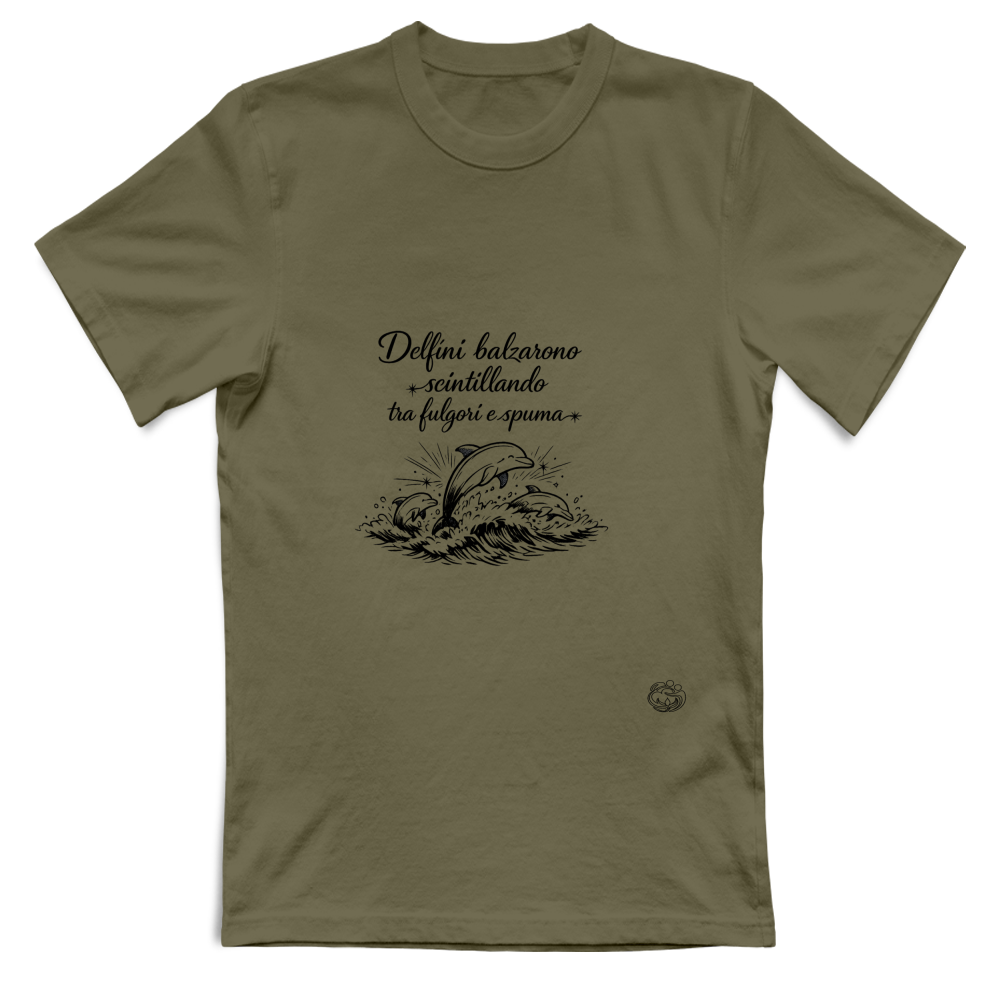 T-Shirt Bambino Delfini