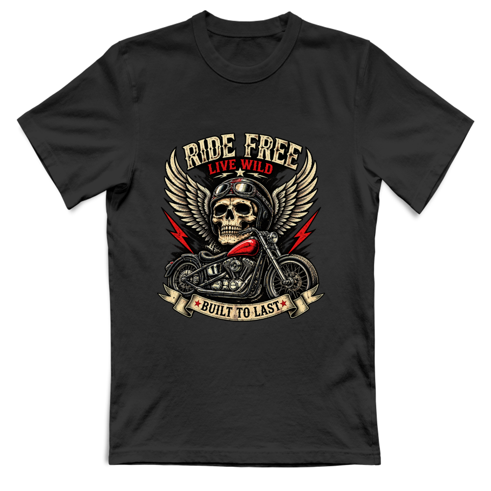 T-Shirt Bambino Ride Free LV