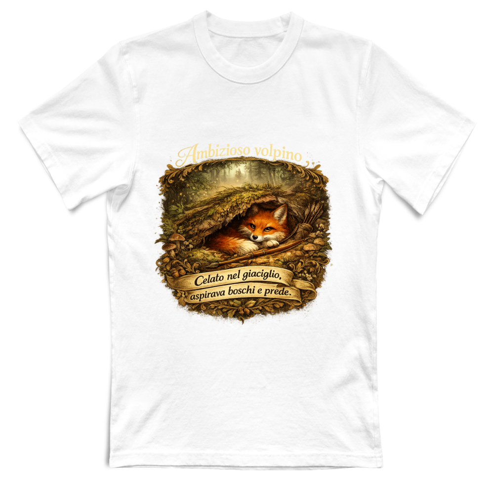 T-Shirt Unisex Ambizioso volpino