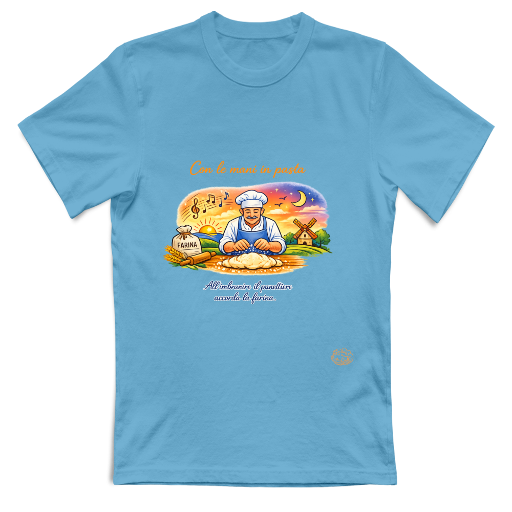 T-Shirt Bambino Con le mani in pasta.