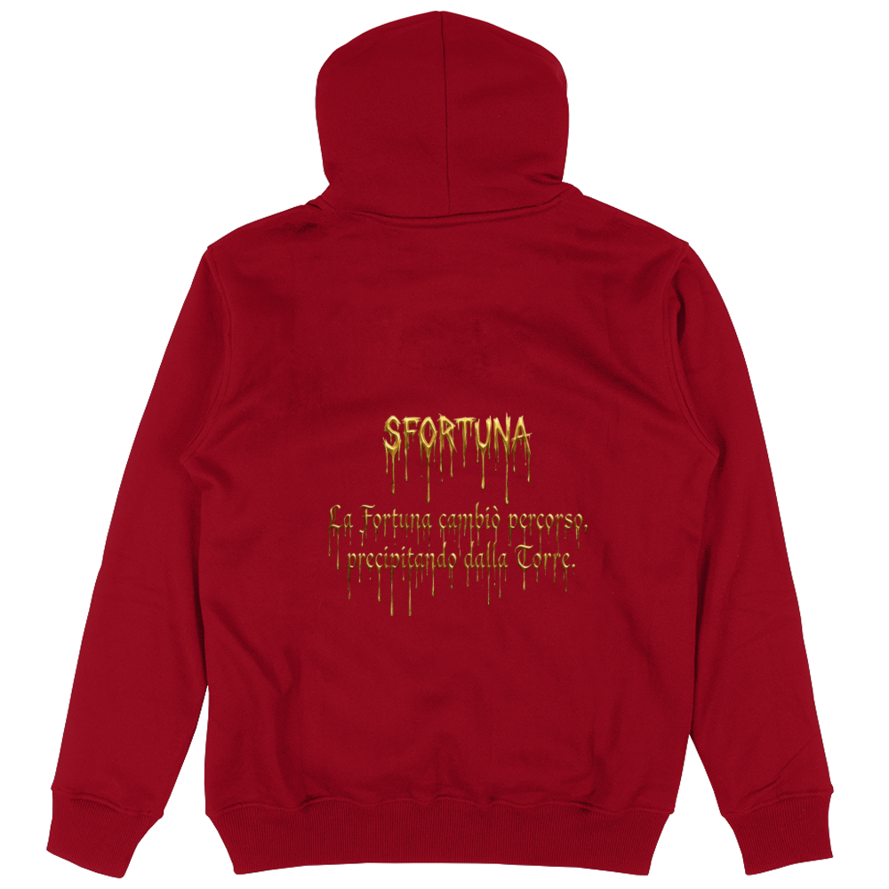 Felpa Unisex con Cappuccio Sfortuna