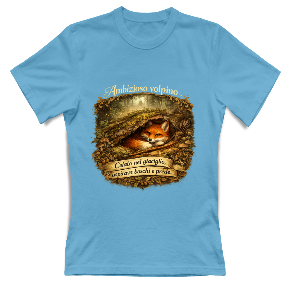 T-Shirt Donna Ambizioso volpino