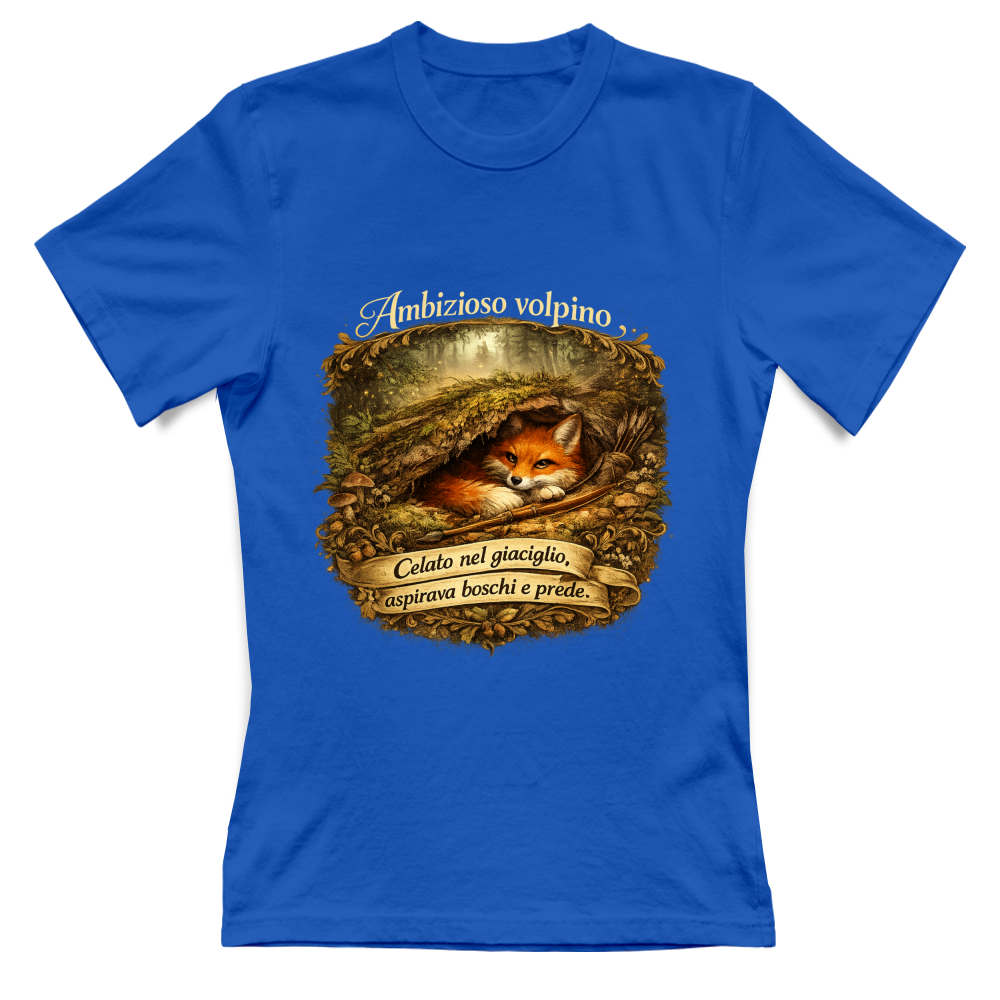 T-Shirt Donna Ambizioso volpino