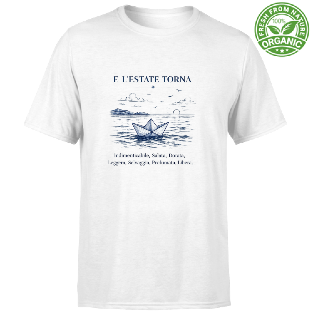 T-Shirt Unisex Organic Estate torna