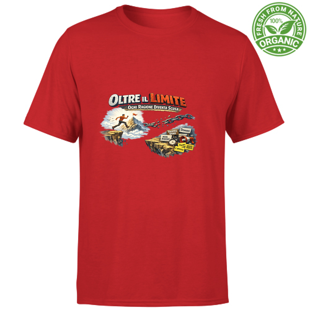 T-Shirt Unisex Organic Oltre il limite