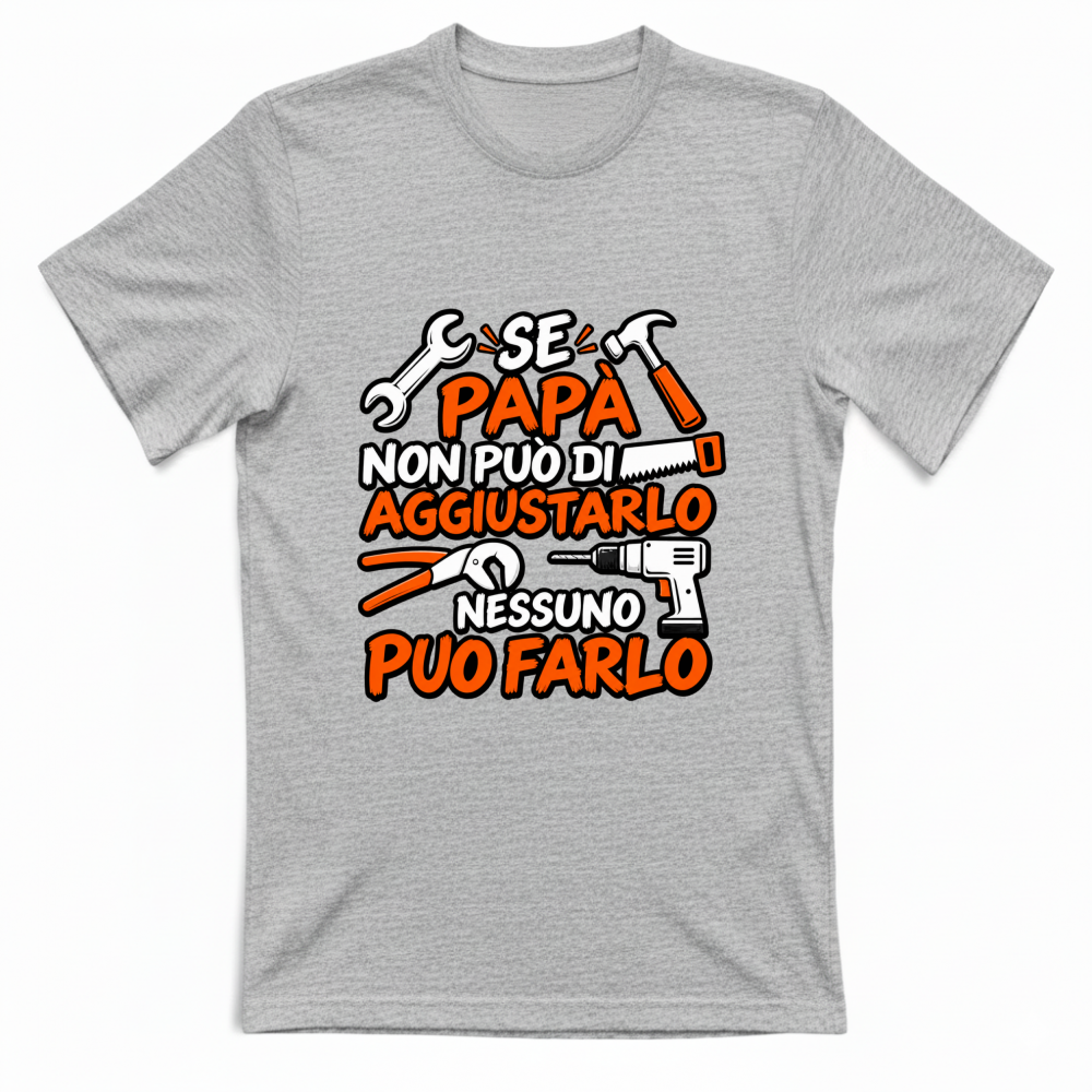 T-Shirt Bambino Se papà...