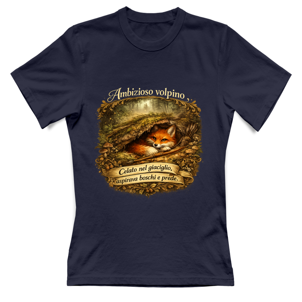 T-Shirt Donna Ambizioso volpino