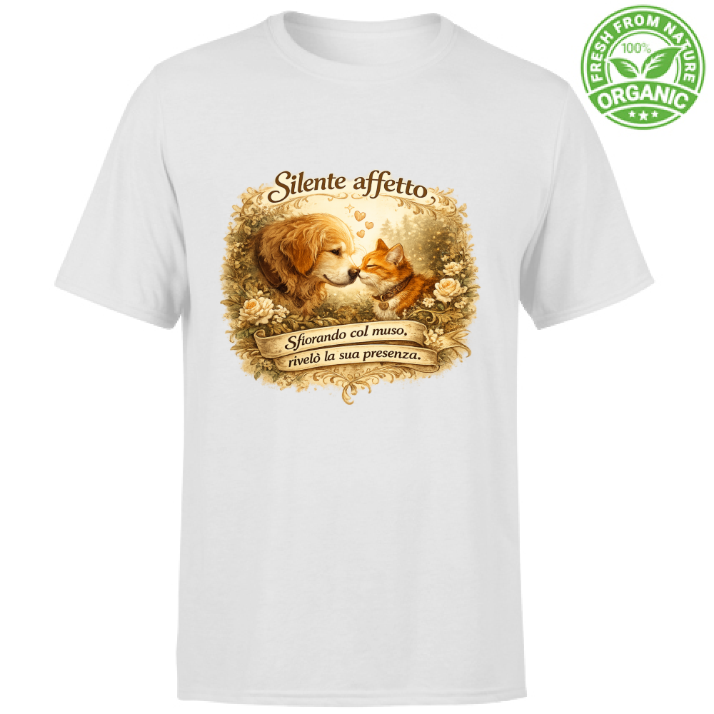 T-Shirt Unisex Organic Silente affetto