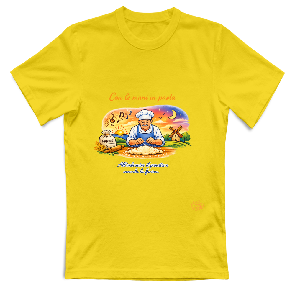 T-Shirt Bambino Con le mani in pasta.