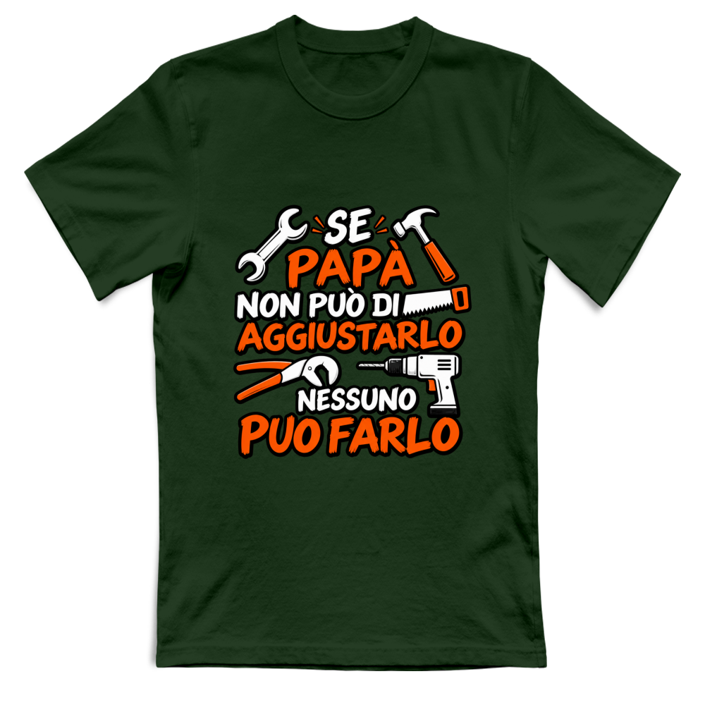T-Shirt Unisex Se papà...