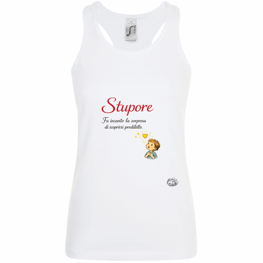 Canotta Donna Stupore