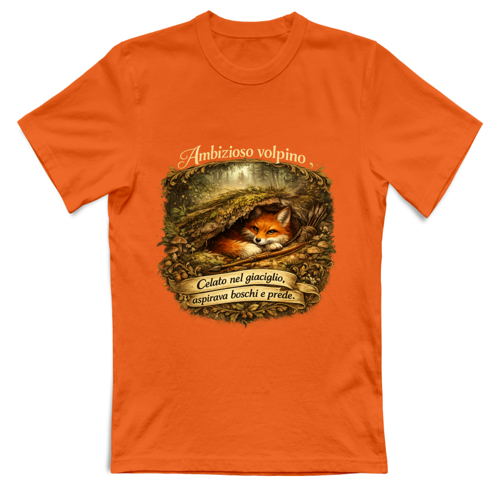 T-Shirt Unisex Ambizioso volpino