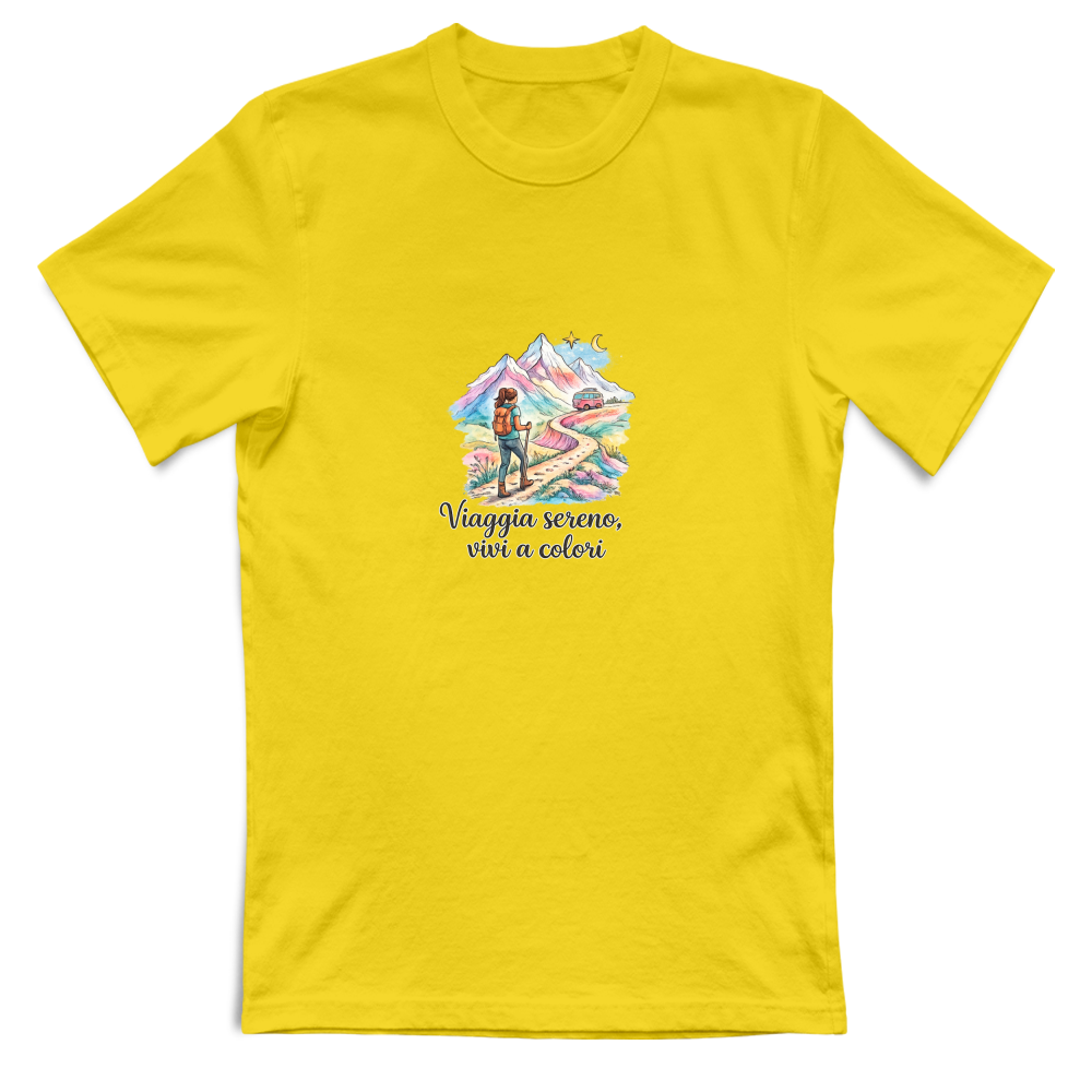T-Shirt Unisex "Viaggia sereno"