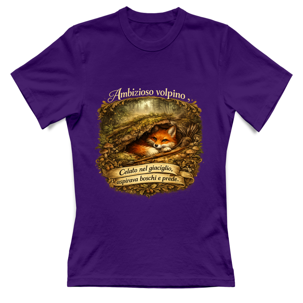 T-Shirt Donna Ambizioso volpino