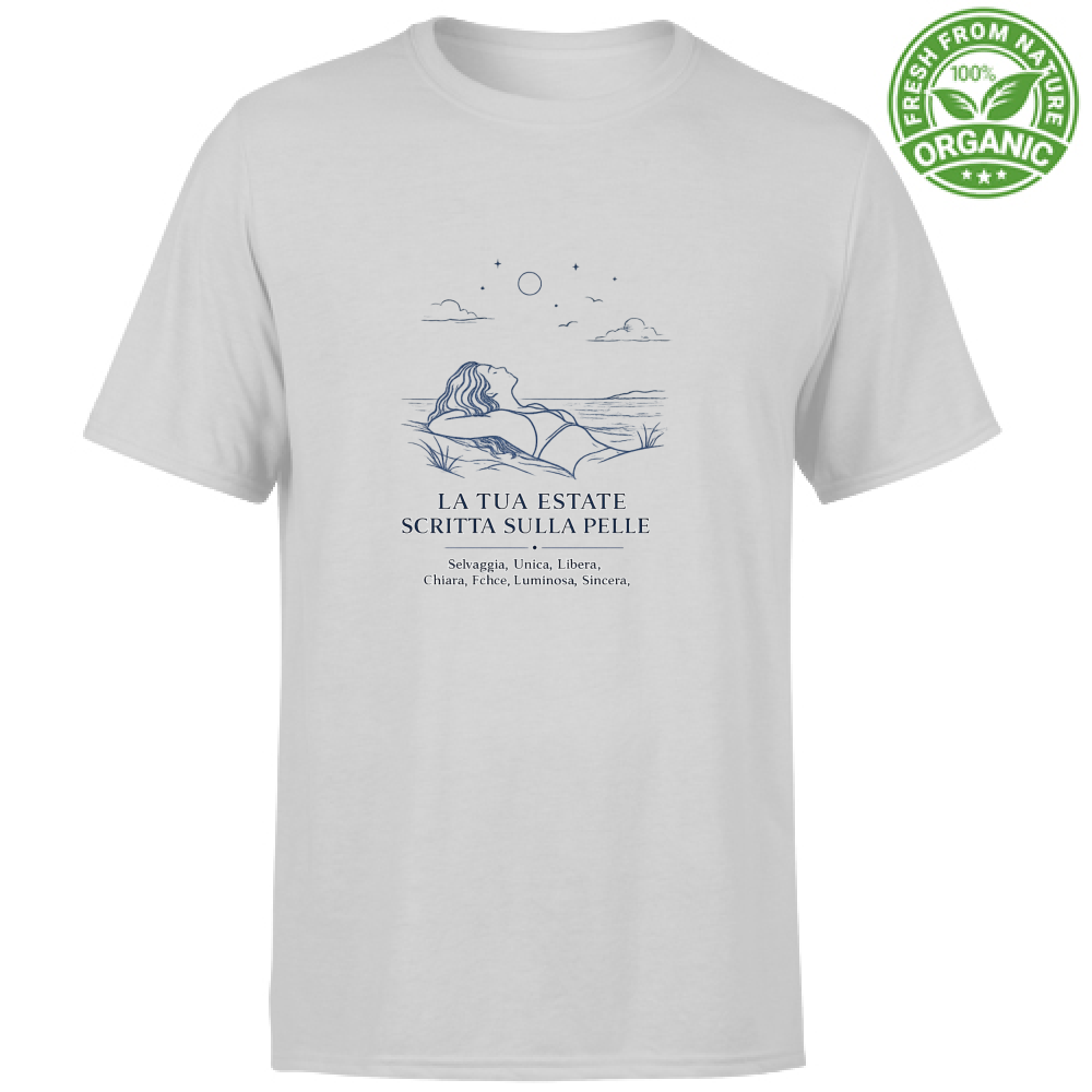 T-Shirt Unisex Organic La tua estate