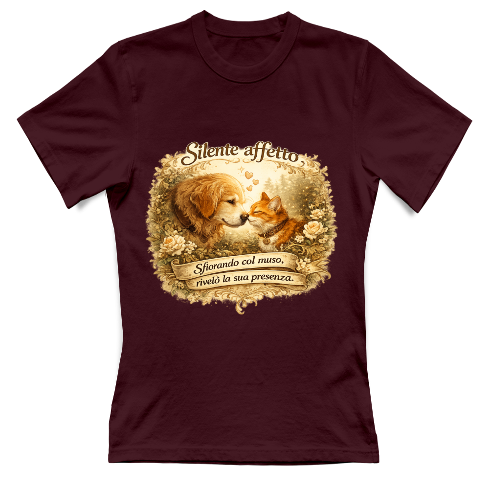 T-Shirt Donna Silente affetto