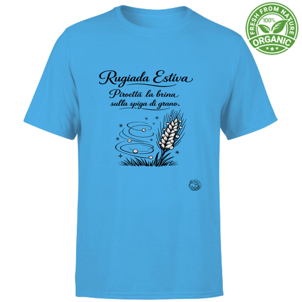 T-Shirt Unisex Organic Rugiada estiva