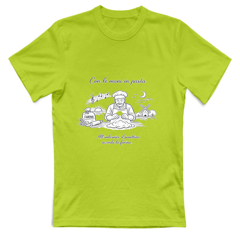 T-Shirt Unisex Con le mani in pasta