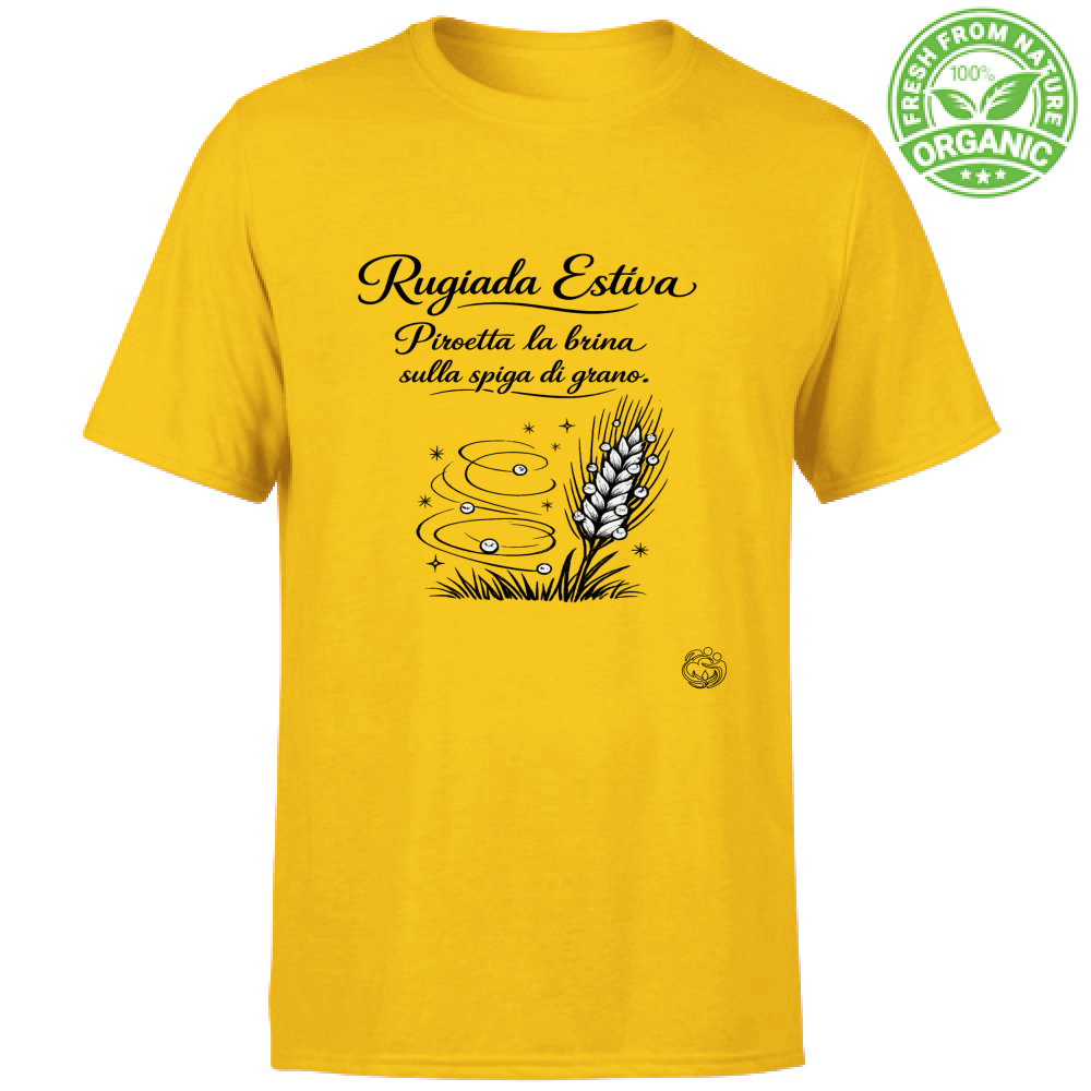 T-Shirt Unisex Organic Rugiada estiva