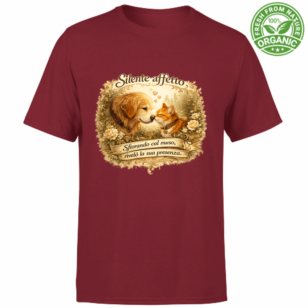 T-Shirt Unisex Organic Silente affetto