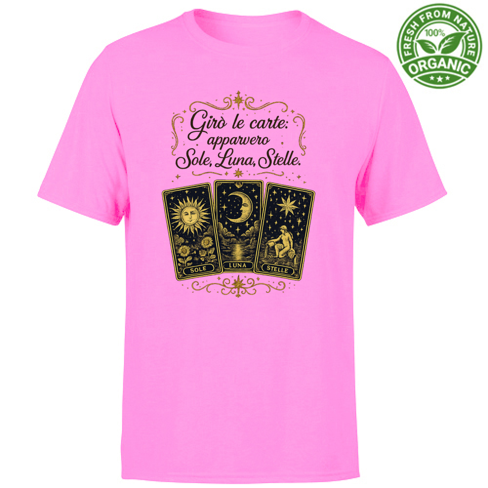 T-Shirt Unisex Organic Girò le carte