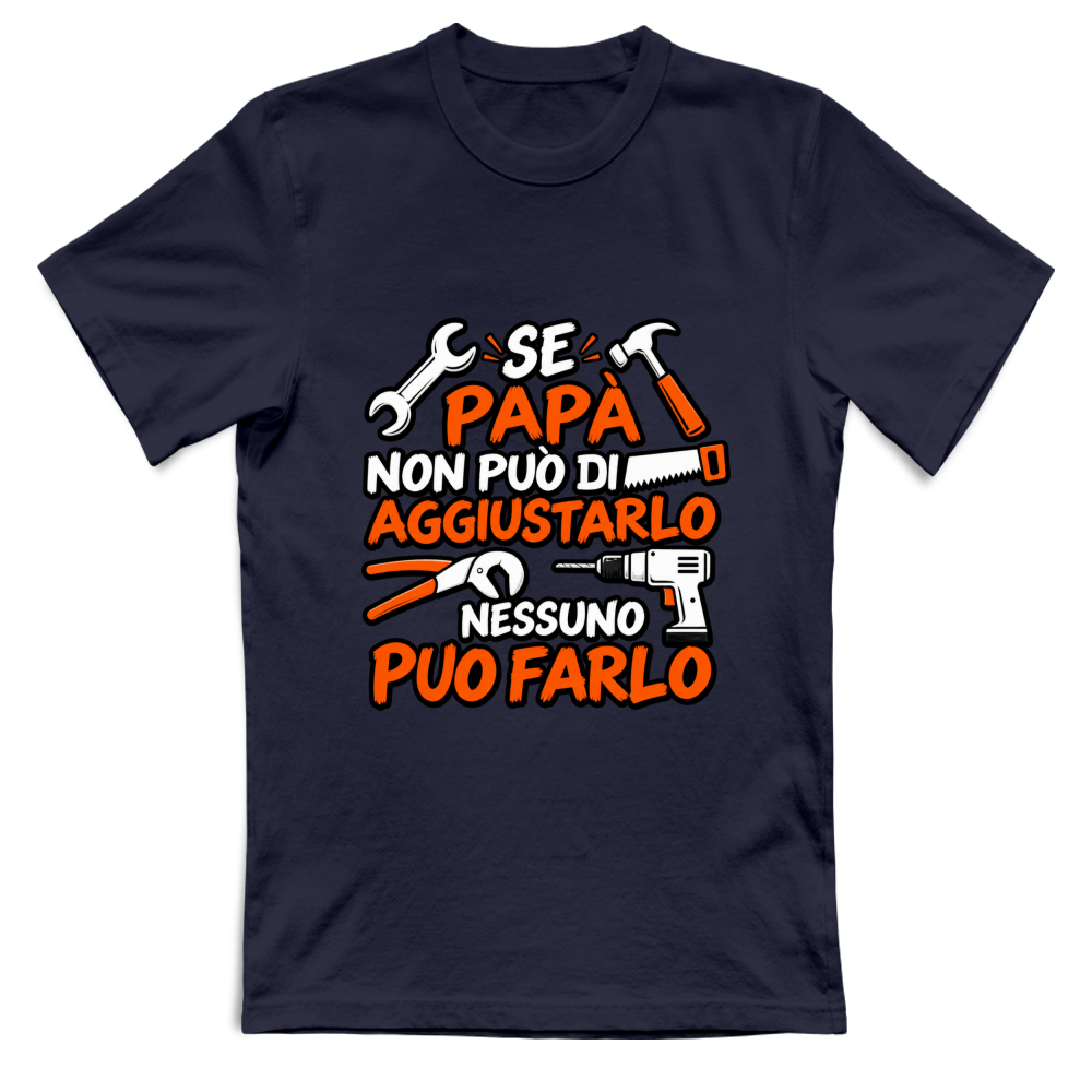T-Shirt Unisex Se papà...