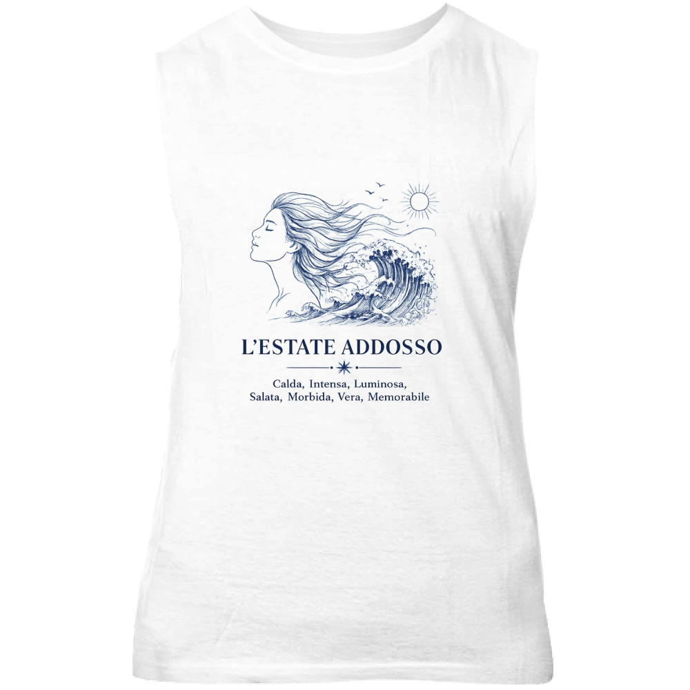 Canotta Unisex Estate addosso