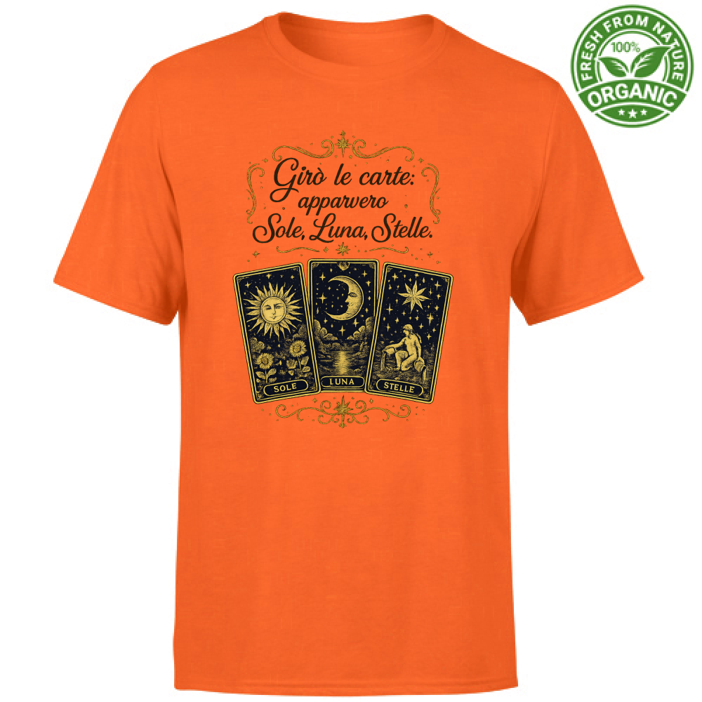 T-Shirt Unisex Organic Girò le carte