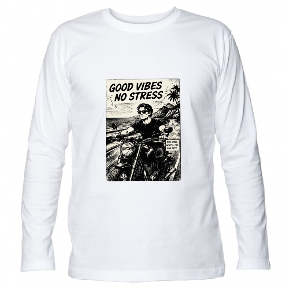 T-Shirt Unisex Manica Lunga Good Vibes