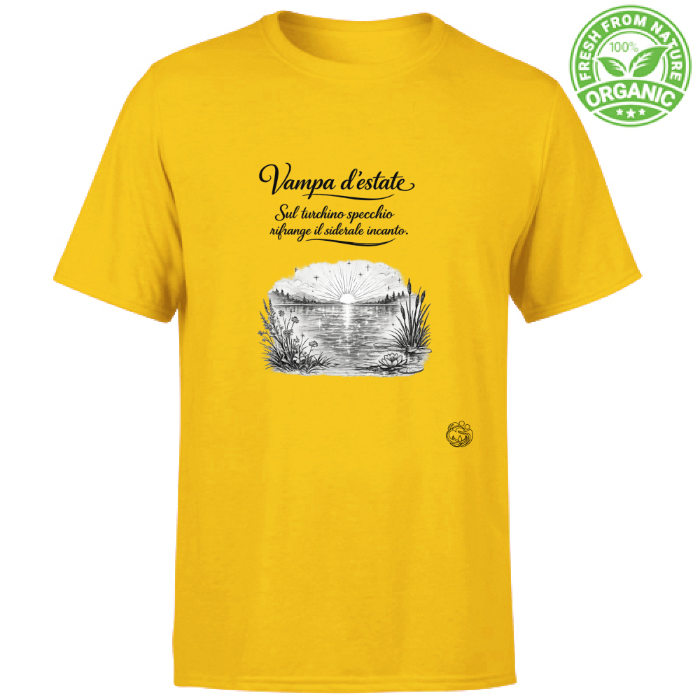 T-Shirt Unisex Organic Vampa d estate