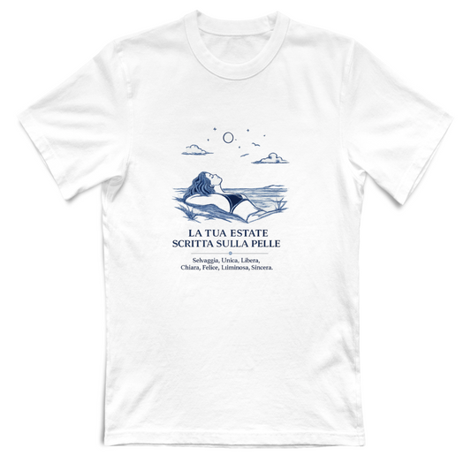 T-Shirt Bambino La tua estate sulla pelle