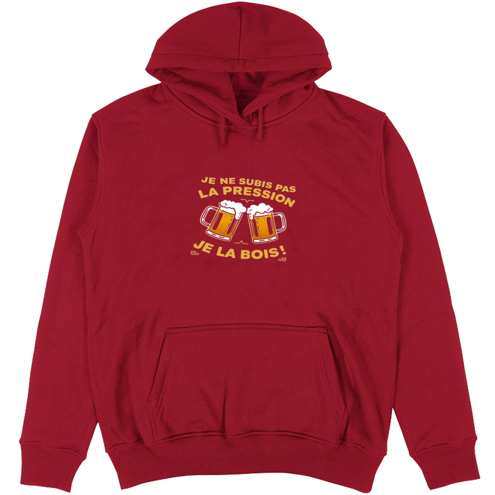 Felpa Unisex con Cappuccio La pression