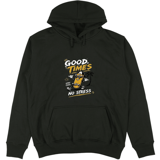 Felpa Unisex con Cappuccio Good Times