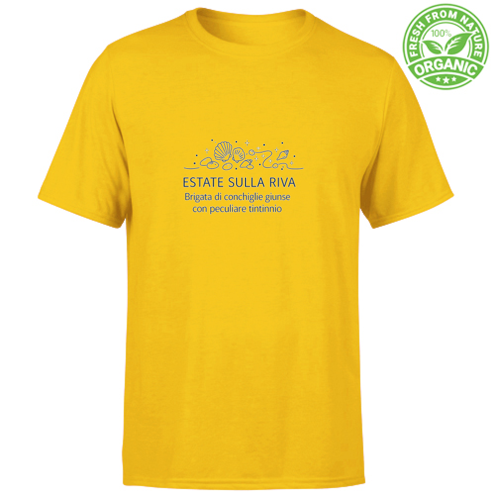 T-Shirt Unisex Organic Estate sulla riva