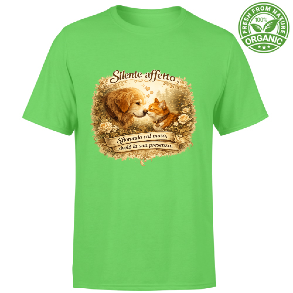 T-Shirt Unisex Organic Silente affetto