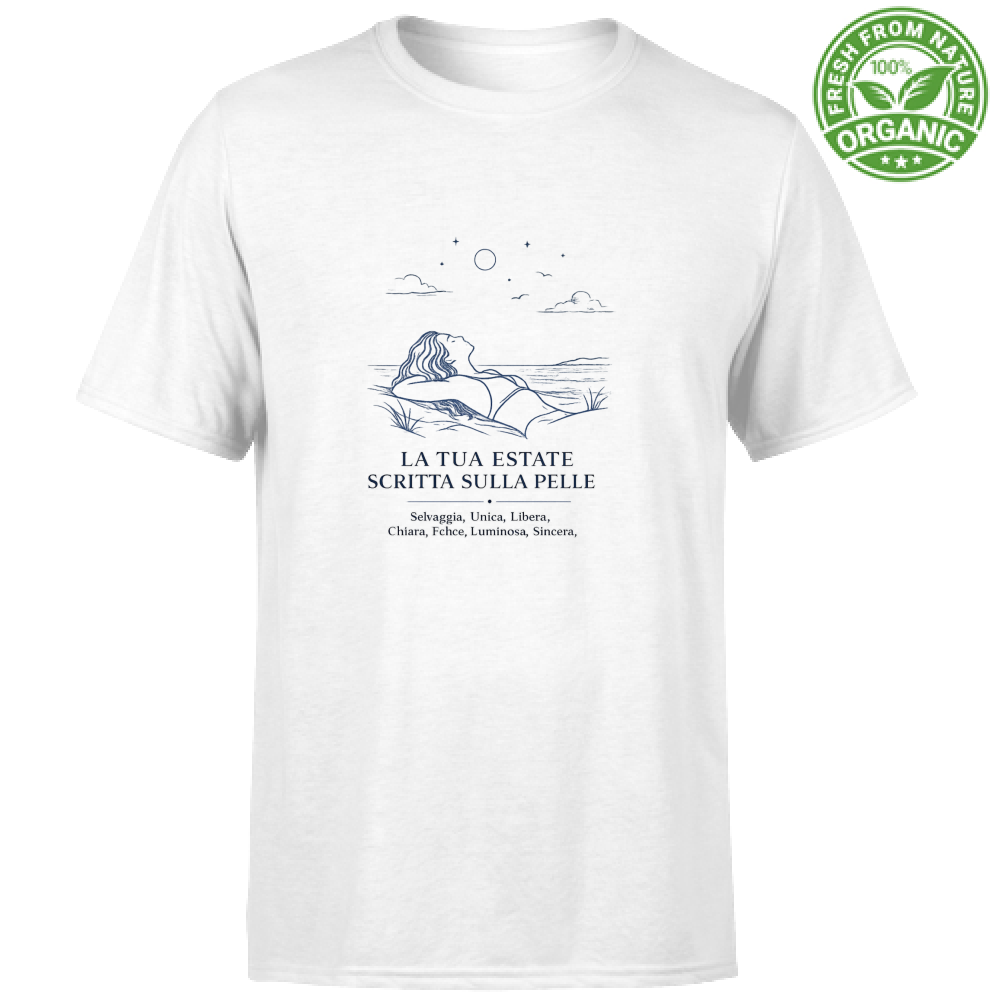 T-Shirt Unisex Organic La tua estate