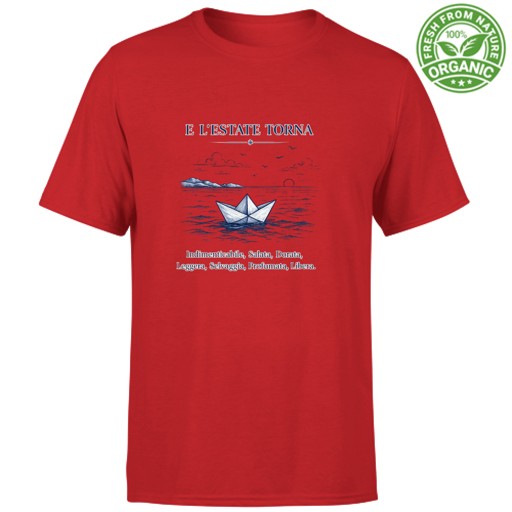T-Shirt Unisex Organic Estate torna